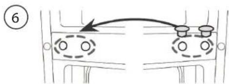 DANBY DFF176B1SLDB - DOOR REVERSAL INSTRUCTIONS (LEFT TO RIGHT SWING) - 10