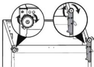 DANBY DFF176B1SLDB - INSTRUCCIONES PARA INVERTIR LA APERTURA DE LA PUERTA (APERTURA DE IZQUIERDA A DERECHA) - 11