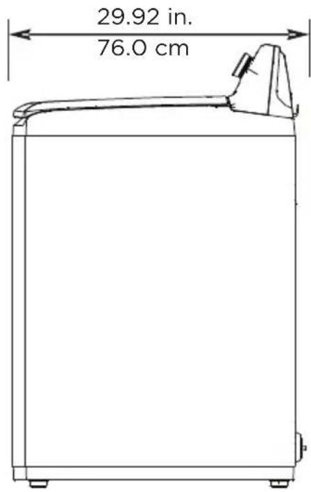 29.92 in. 76.0 cm