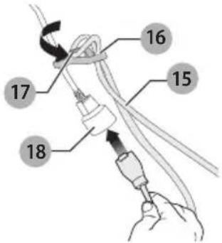 DEWALT DWBL700 - RACCORDEMENT DE LA RALLONGE AU TAILLE-HAIE (Fig. A, E) - 1