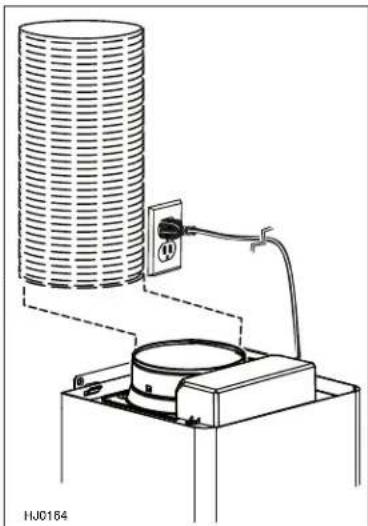 NuTone NW330SS - NON-DUCTED INSTALLATION: - 1