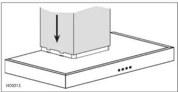 NuTone NW330SS - INSTALL THE DECORATIVE FLUE - 1