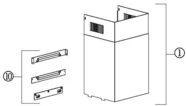 NuTone NW330SS - REPLACEMENT PARTS - 1