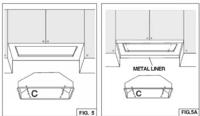NuTone NSPM390 - INSTALL THE HOOD - 3