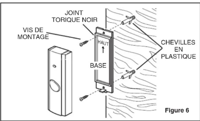 NuTone LA225WH - MONTAGE DU BOUTON-POUSSOIR - 1