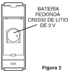 NuTone LA225WH - INSTALE LA BATERÍA DEL BOTÓN - 2
