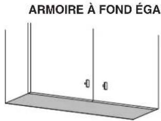 NuTone NRLE130WH - Préparation de l'emplacement de la hotte - 2