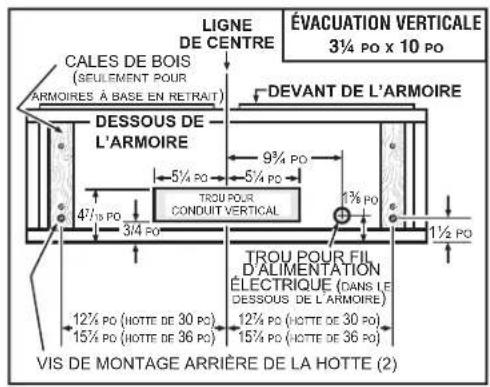 NuTone NRLE130WH - INSTALLATION AVEC CONDUITS SEULEMENT - 2
