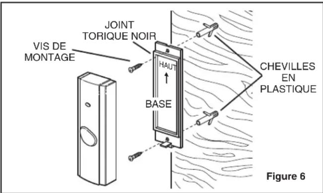 NuTone LA226WH - MONTAGE DU BOUTON-POUSSOIR - 1