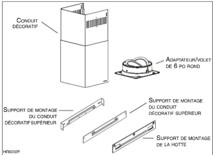 NuTone NW830SS - PRÉPARER L'INSTALLATION - 1
