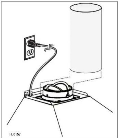 NuTone NW830SS - VERTICALLY DUCTED INSTALLATION: - 1