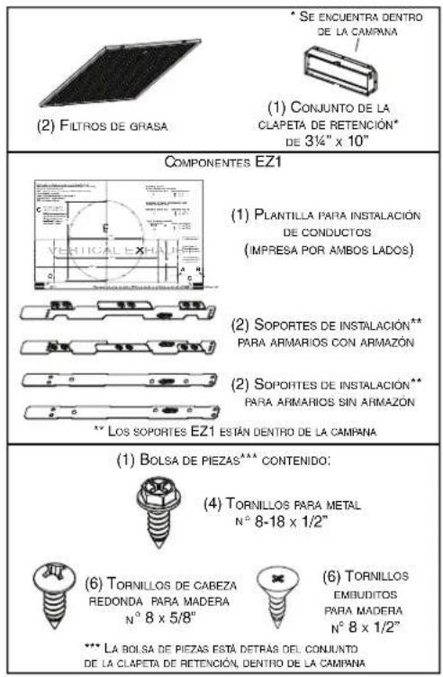 NuTone NQDD130SS - Contenido - 1