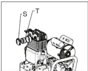 DEWALT DXCM251 - FILTRO DE AIRE - INSPECCIÓN Y REEMPLAZO - 2
