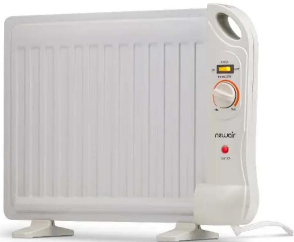 NewAir AH-400 - Radiateur à bain d'huile personnel - 1
