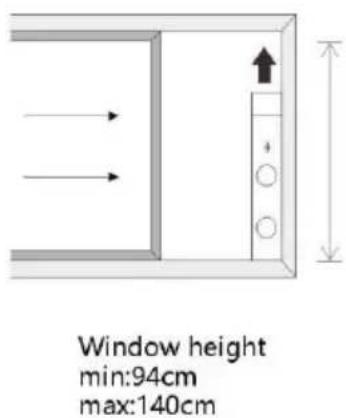 NewAir NAC14KWHD3 - Installing the window slider kit: - 2