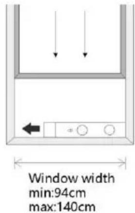 NewAir NAC14KWHD3 - Installing the window slider kit: - 1