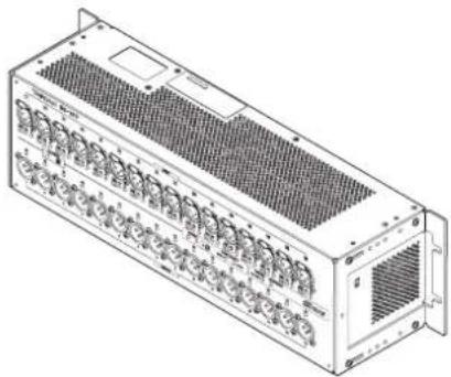 TASCAM SB-16D - Colocación de las escuadras para montaje en rack - 4