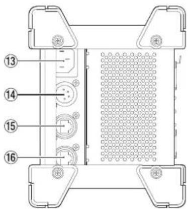 TASCAM SB-16D - Left side panel - 1