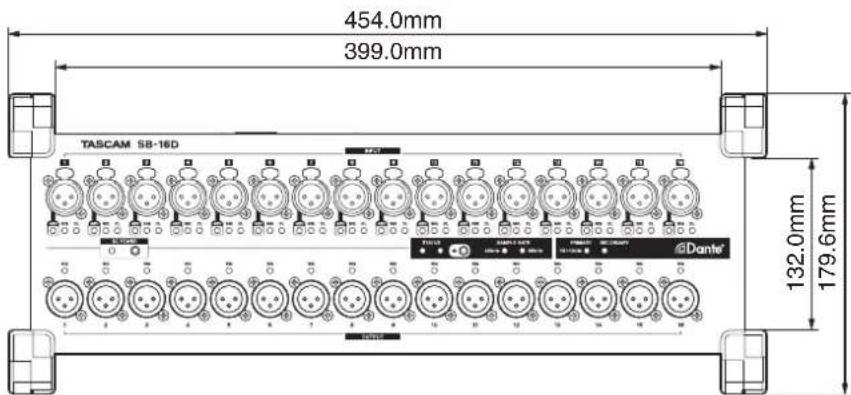 TASCAM SB-16D - ① デバイス名 - 1