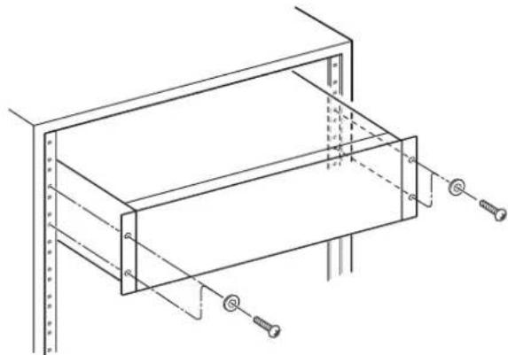 TASCAM SB-16D - RACK-MOUNTING THE UNIT - 1