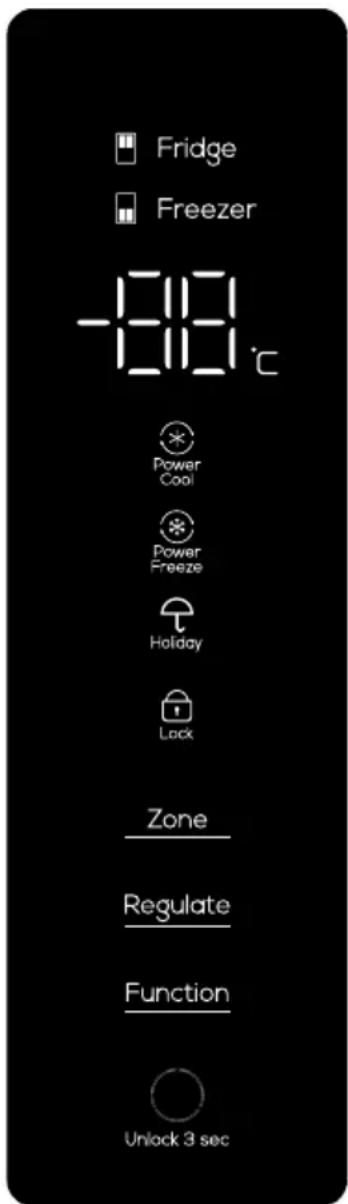 TCL RP470CSE1 - Operation keys - 1