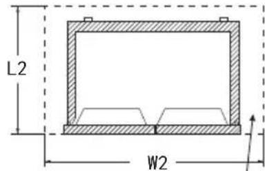 TCL RP470CSE1 - This refrigerating appliance is not intended to be used as a built-in appliance - 2