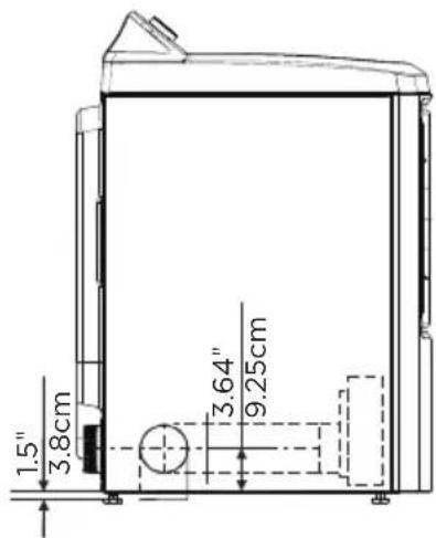MIDEA MLTE52M2BWW - Dimensions for installation - 5