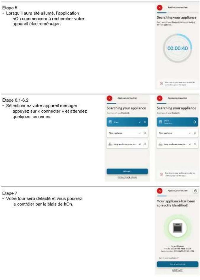 CANDY CA6 N3B1HTX - INSCRIPTION D'UN NOUVEL UTILISATEUR - 6