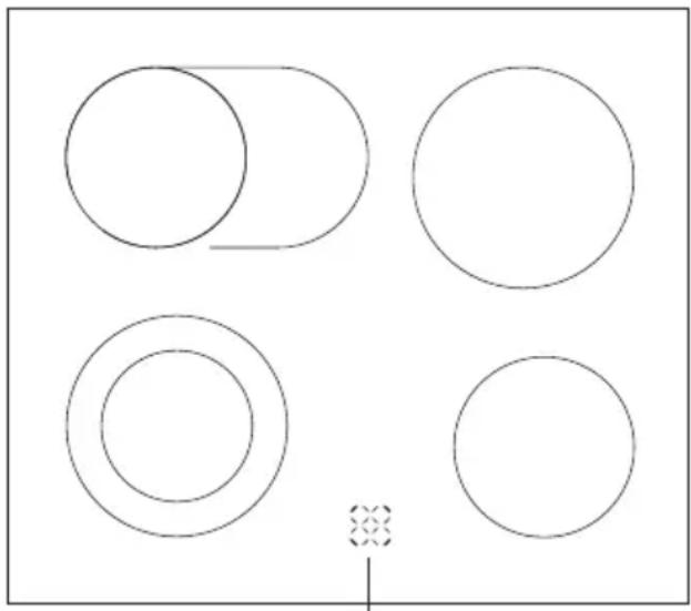 AMICA EHPCX 933 334 E - Zone heating indicator - 1