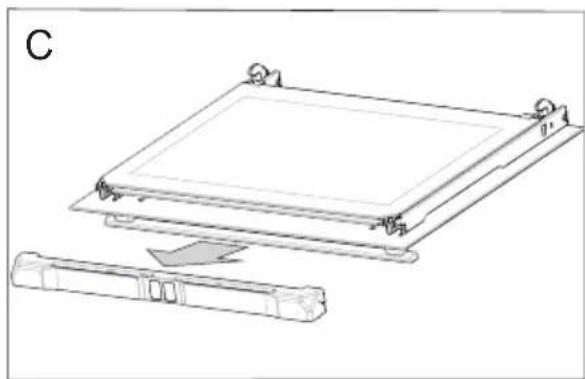 AMICA EHPCX 933 334 E - Removing the inner panel - 2