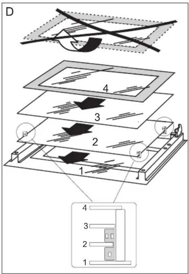 AMICA EHPCX 933 334 E - Removing the inner panel - 3