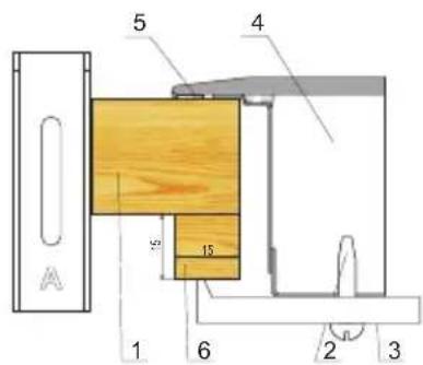 AMICA EHPCX 933 334 E - Installing the hob in worktop opening\* - 2