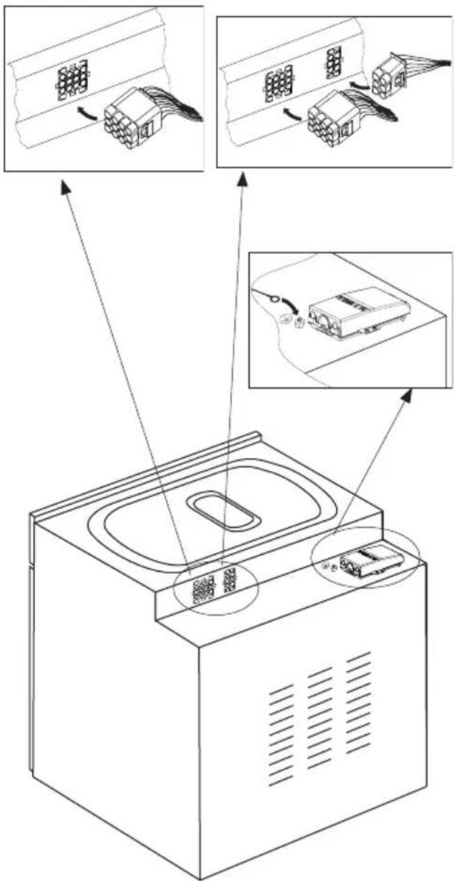 AMICA EHPCX 933 334 E - Assembly of the oven: - 2