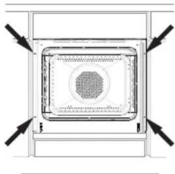 AMICA EHPCX 933 334 E - Assembly of the oven: - 1