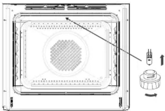 AMICA EHPCX 933 334 E - Wechsel der Halogenleuchte im Backofen - 1