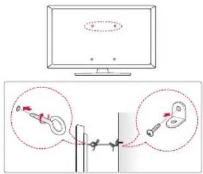 LG 75UR770H9UD - Securing TV to the Wall - 1