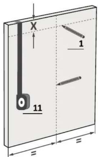 HOOVER HI 3E7L0S-17 - Preparazione del pannello - 2