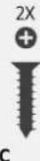 HOOVER HI 3E7L0S-17 - Strumenti per l'installazione - 4