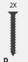 HOOVER HI 3E7L0S-17 - Unelte pentru instalare - 5