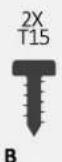 HOOVER HI 3E7L0S-17 - Strumenti per l'installazione - 3