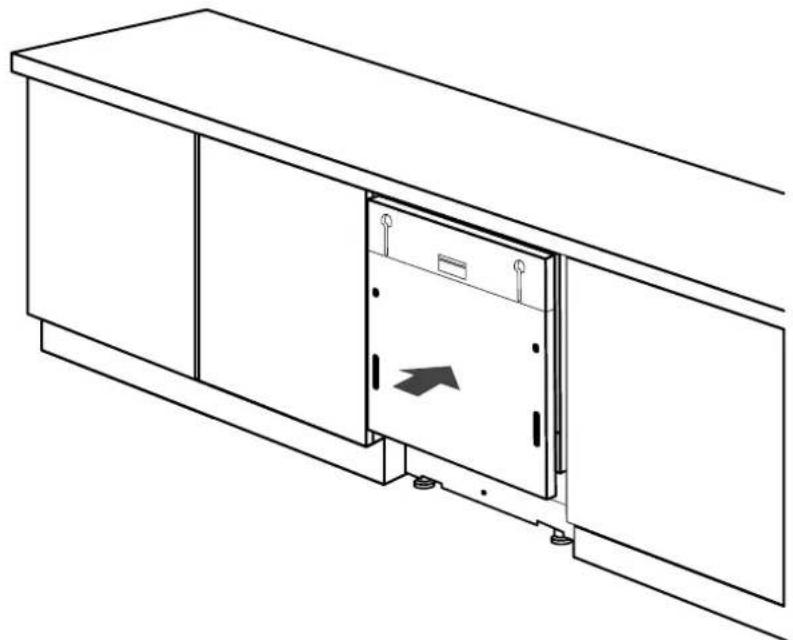 HOOVER HI 3E7L0S-17 - Plaatsing in de inbouwruimte - 1