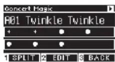 KAWAI CA501 - Jouer le titre Concert Magic sélectionné - 2
