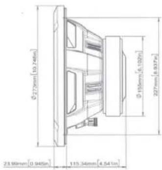 ALPINE S2-W12D4 - Example 8 One Amplifier + Four Subwoofer's - 5