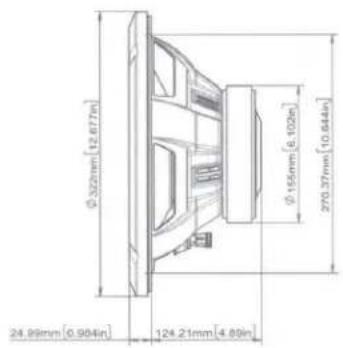 ALPINE S2-W12D4 - Example 8 One Amplifier + Four Subwoofer's - 3