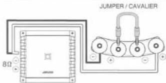 ALPINE S2-W12D4 - Example 1 One Amplifier + One Subwoofer - 2