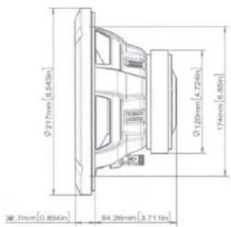 ALPINE S2-W12D4 - Example 8 One Amplifier + Four Subwoofer's - 7