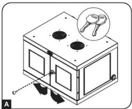 Tripp Lite CSDXS32USB - Cerraduras de la Puerta - 1