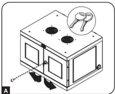 Tripp Lite CSDXS32USB - Door Locks - 1
