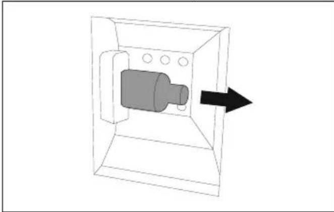 SMEG CO60GMA - Remplacement de l'ampoule d'éclairage interne - 4
