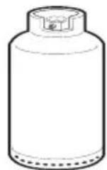 SMEG CX103GMBL - Raccordement au gaz liquide - 1